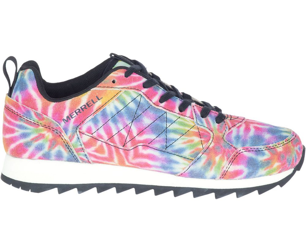 Tenis Senhora - Merrell Alpine Tie Dye Suede - Multicoloridas - LOX807214